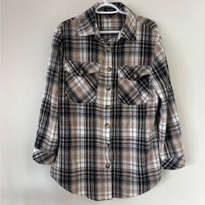 Papillon Plaid Shacket